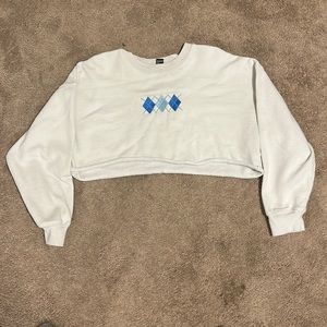 Cropped sweatshirt